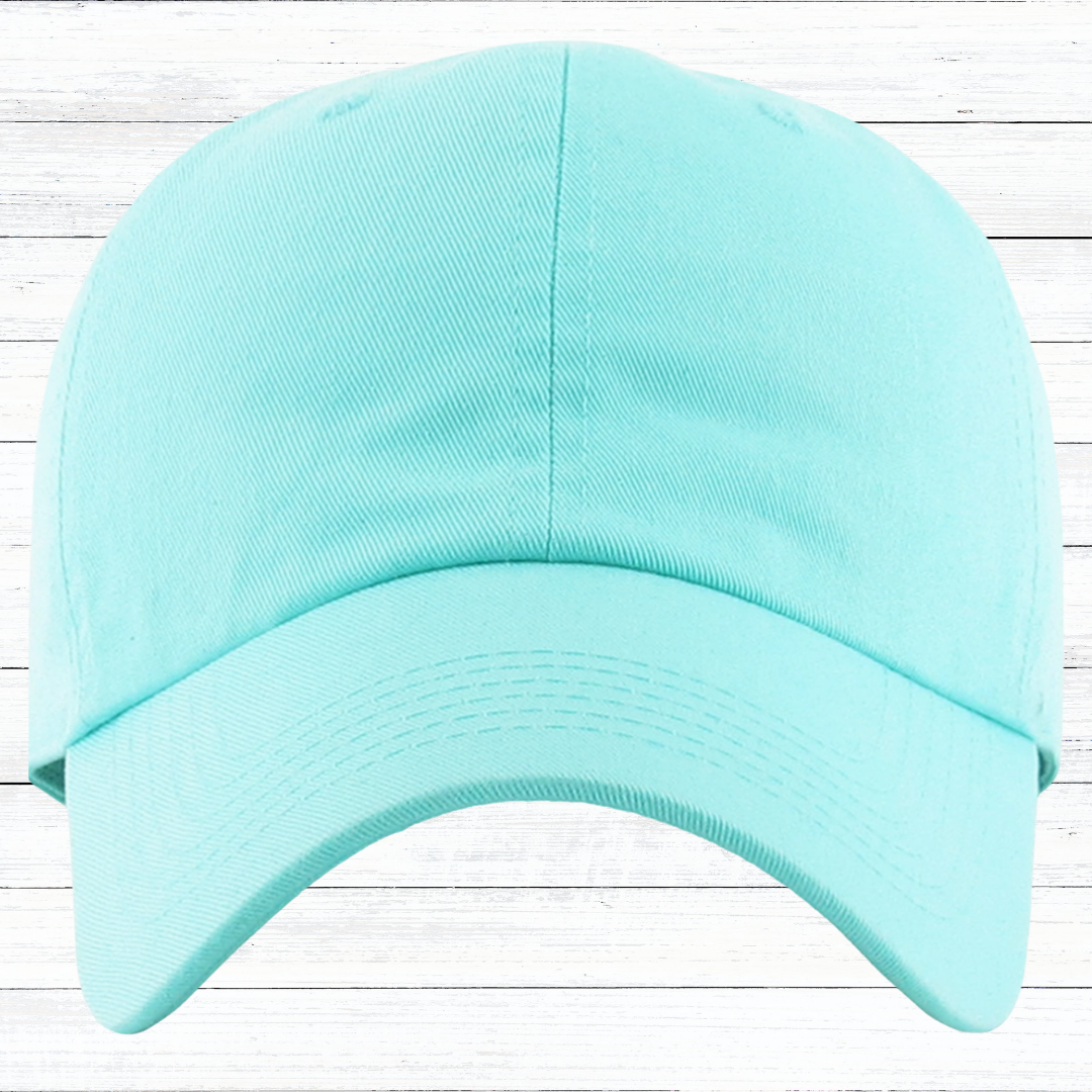 Personalized Low Profile Adjustable Baseball Cap with Engraved Patch