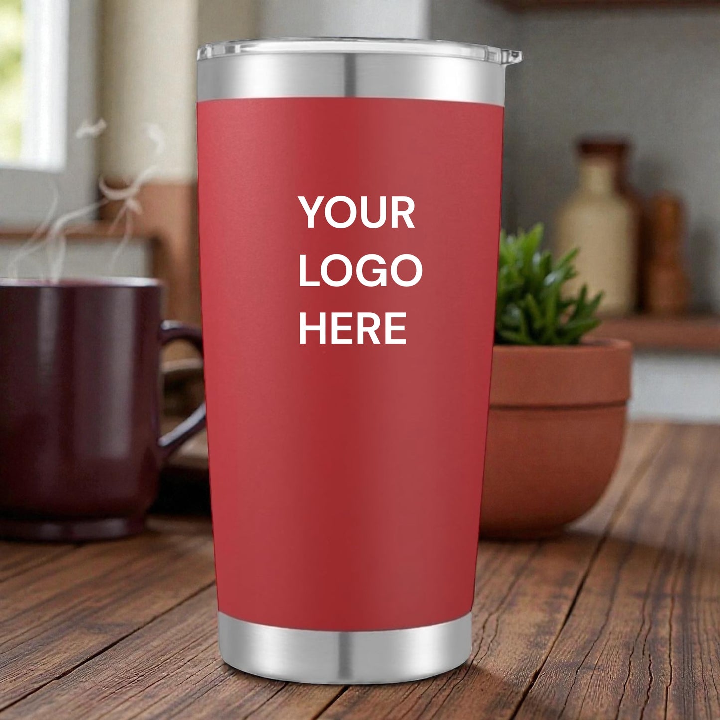 Custom Engraved 20 oz Tumblers | Upload Your Logo | 11 Colors