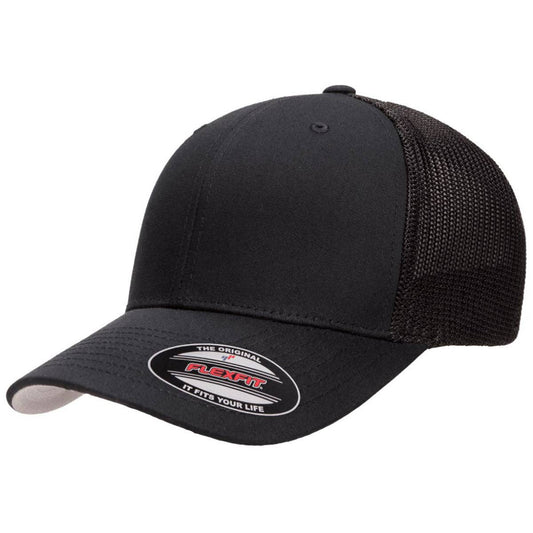 Customizable Flexfit® Trucker Hat with Mesh Back - Flexfit 6511