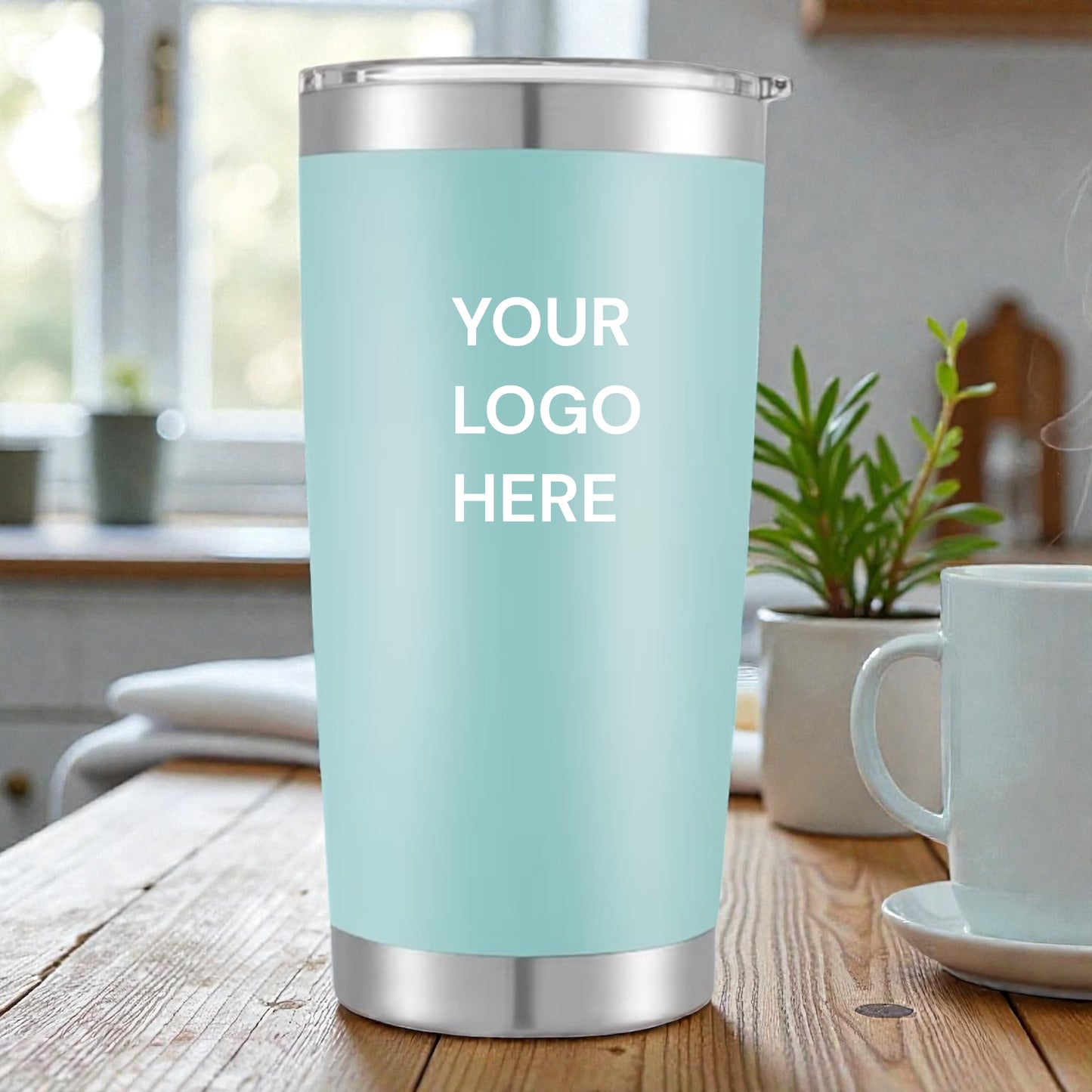 Custom Engraved 20 oz Tumblers | Upload Your Logo | 11 Colors