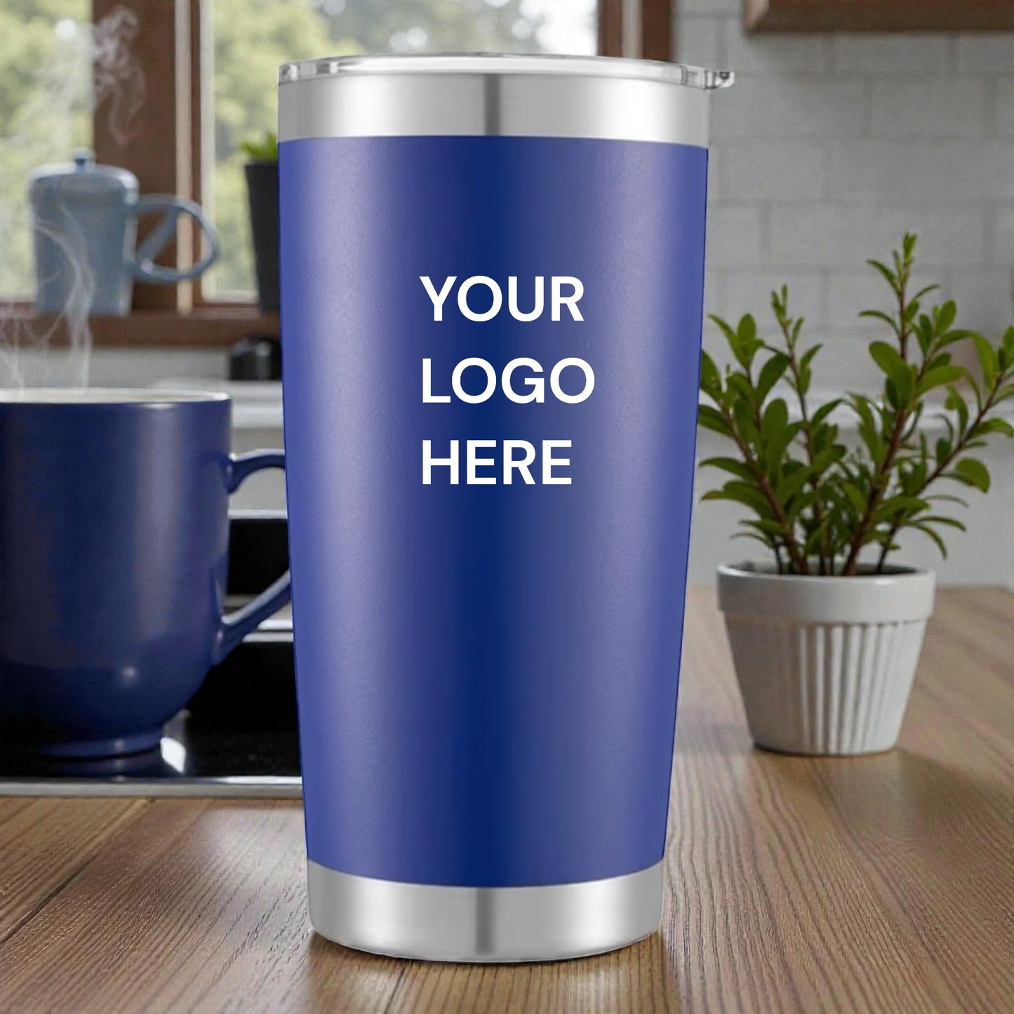 Custom Engraved 20 oz Tumblers | Upload Your Logo | 11 Colors