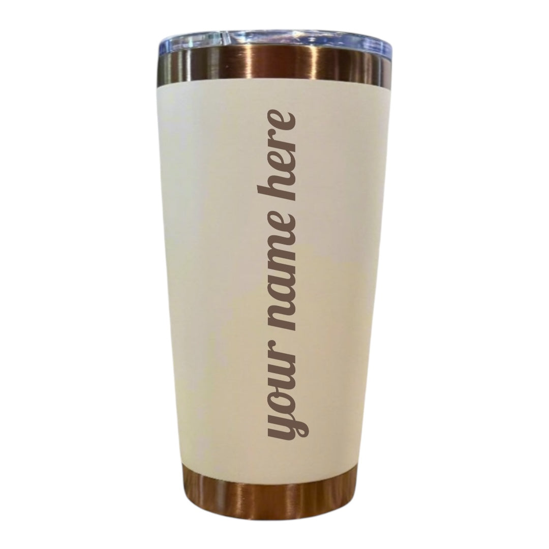Travel Mug | 20oz | Gold/Copper Reveal | Custom Engraving Options Available