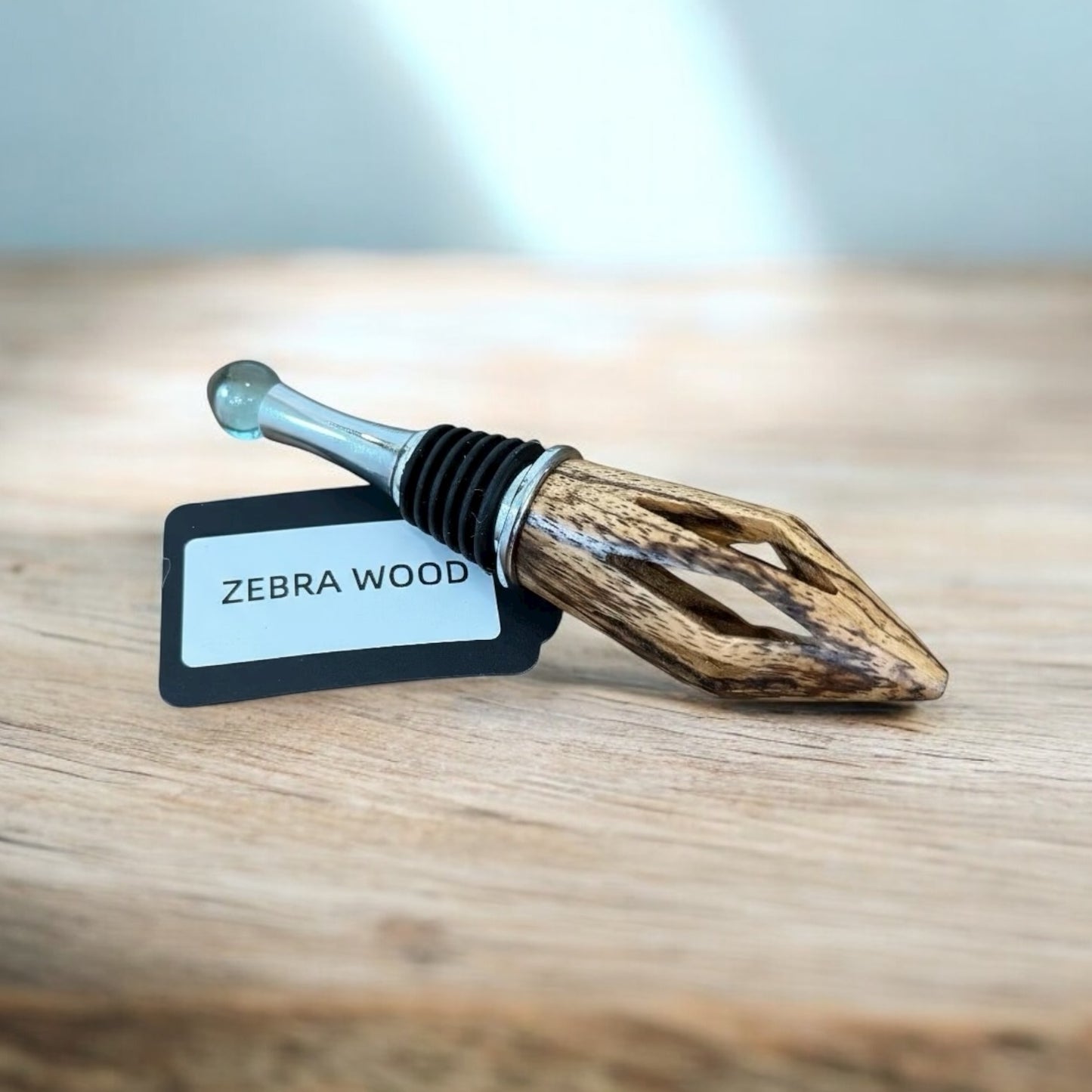 Handmade Wine Stoppers | Gift Boxed | Various Unique Woods