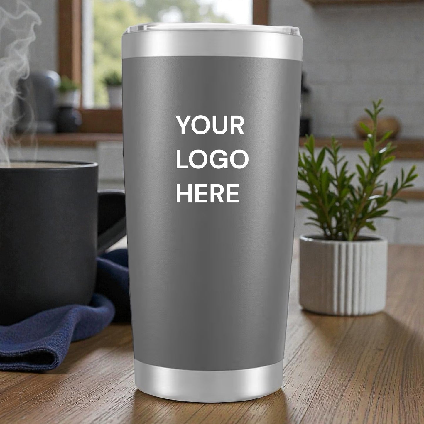 Custom Engraved 20 oz Tumblers | Upload Your Logo | 11 Colors