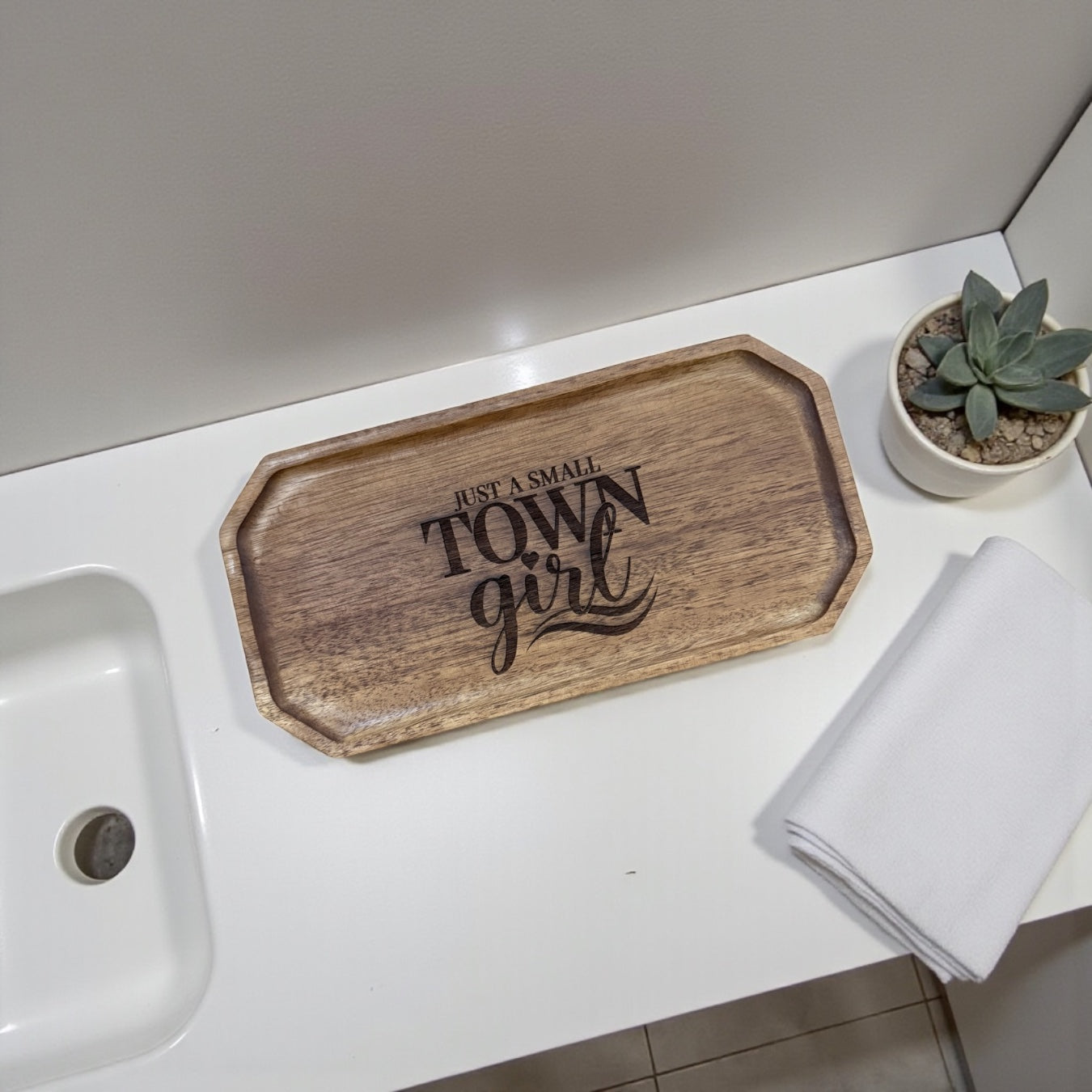 Custom Wooden Engraved Trays | 10 x 5 Inches