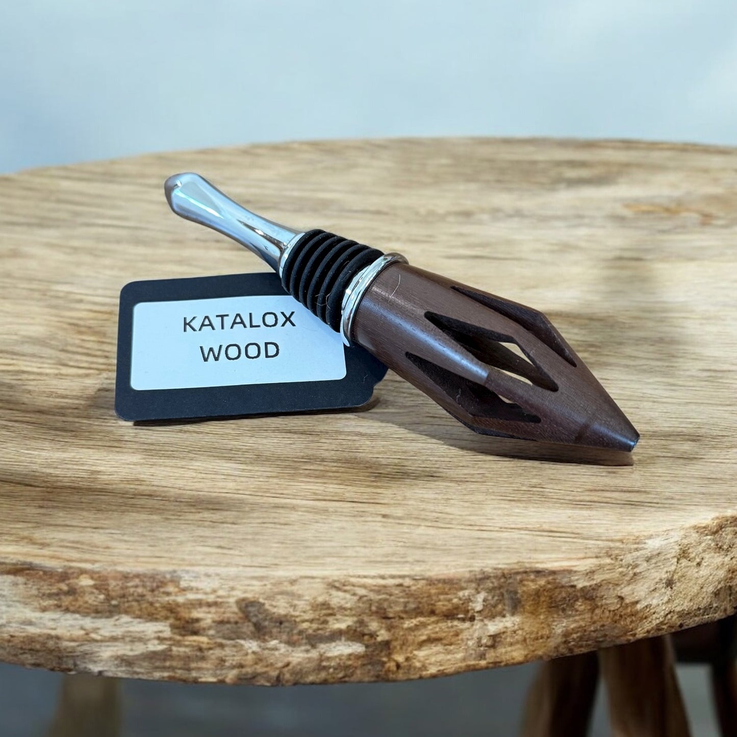Handmade Wine Stoppers | Gift Boxed | Various Unique Woods