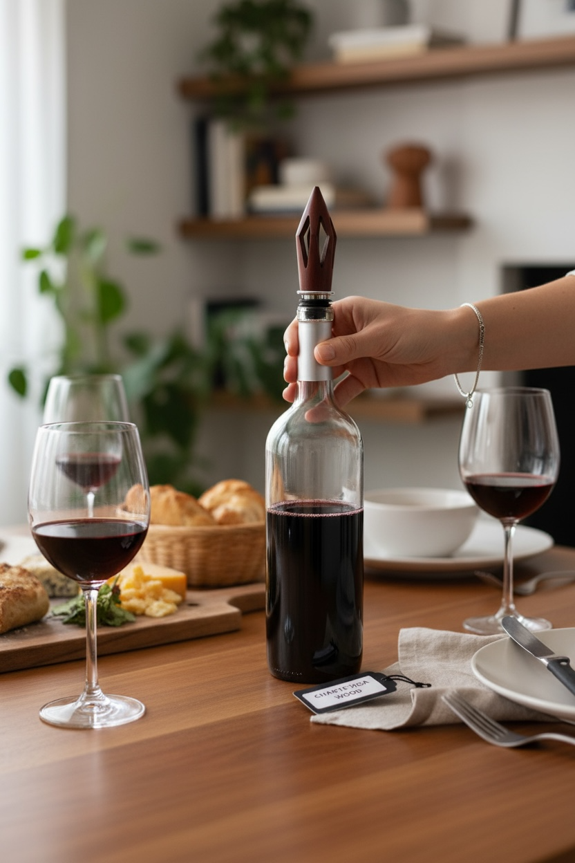 Handmade Wine Stoppers | Gift Boxed | Various Unique Woods