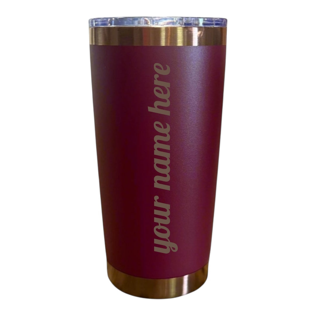 Travel Mug | 20oz | Gold/Copper Reveal | Custom Engraving Options Available