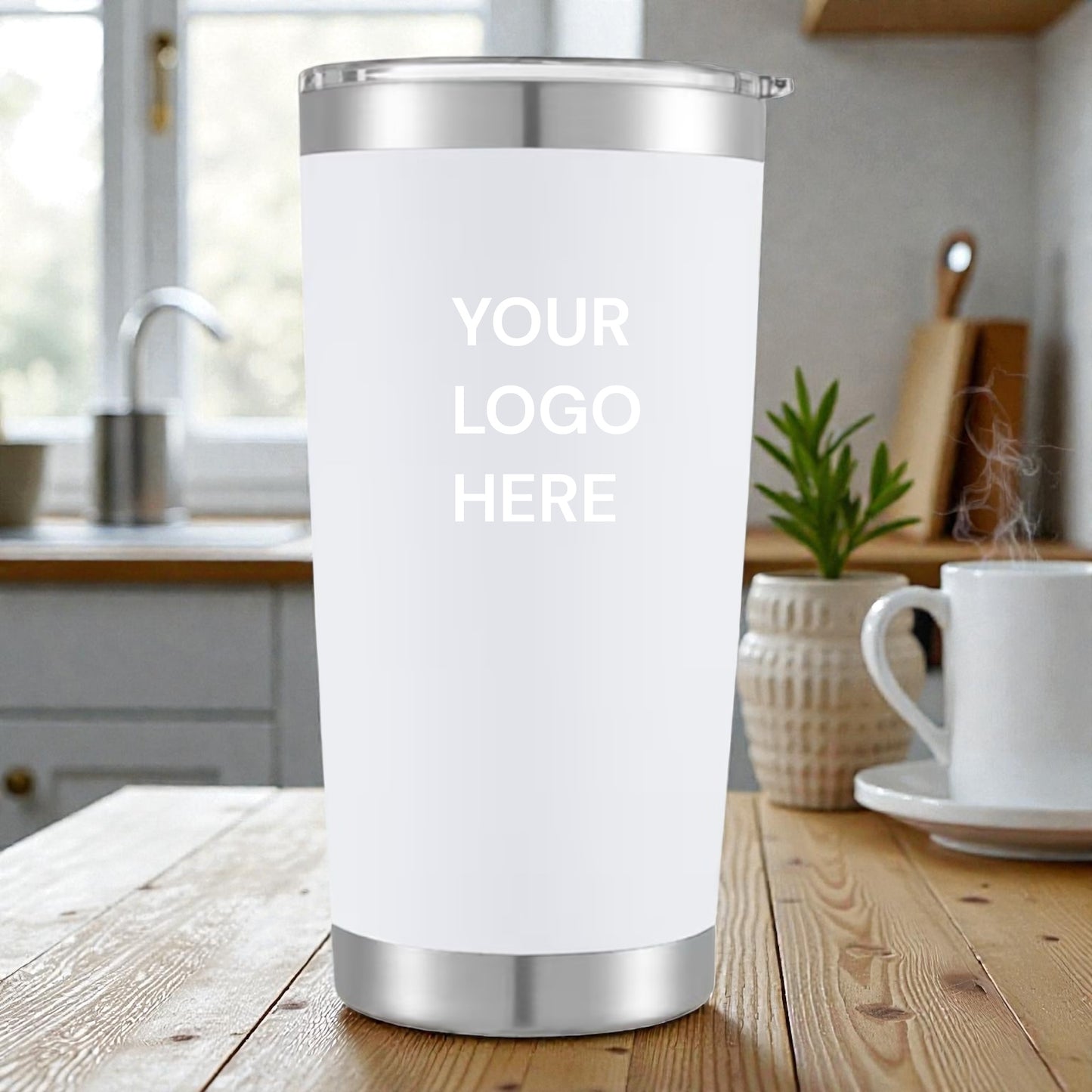 Custom Engraved 20 oz Tumblers | Upload Your Logo | 11 Colors