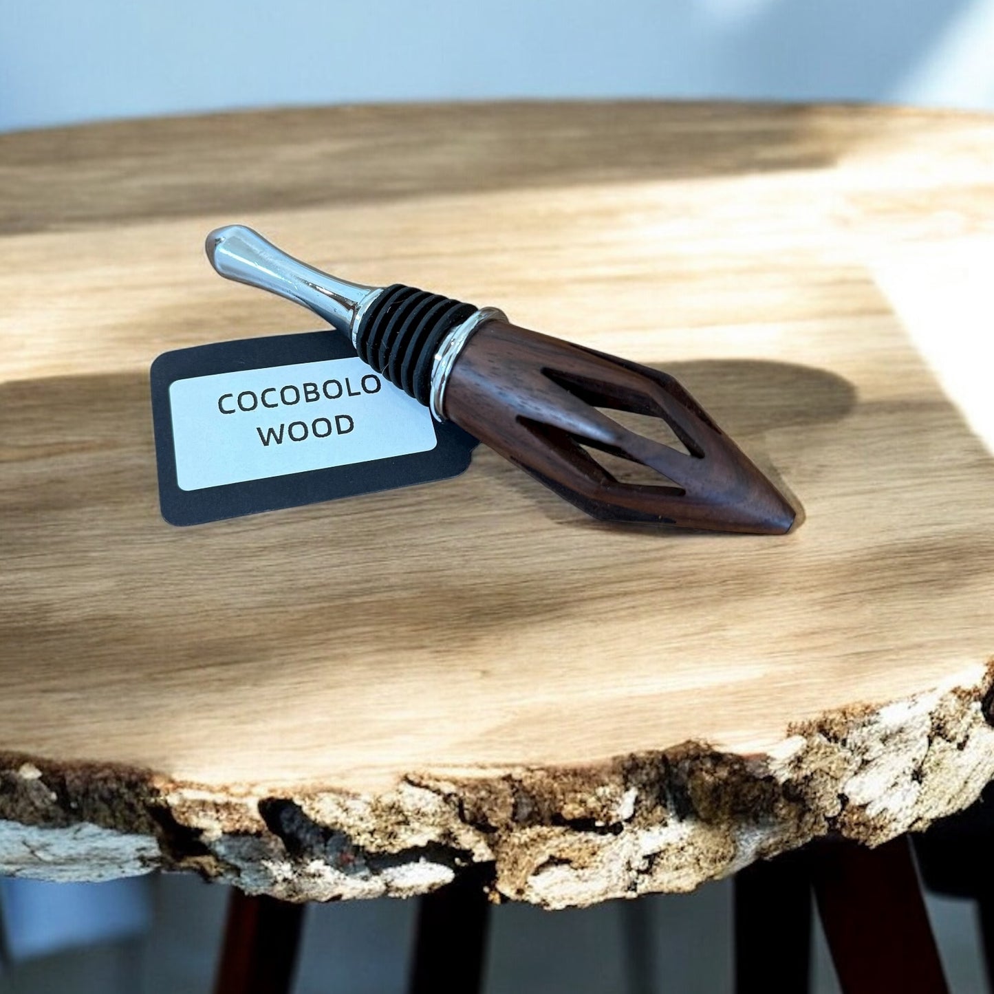 Handmade Wine Stoppers | Gift Boxed | Various Unique Woods
