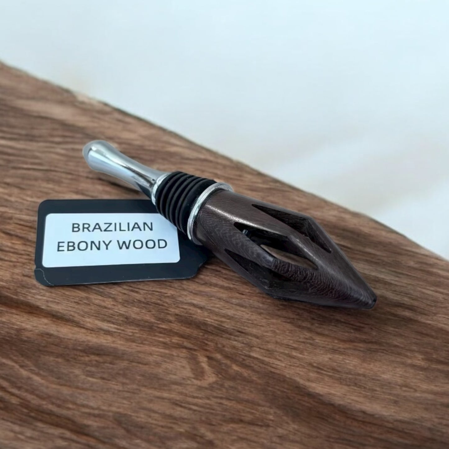 Handmade Wine Stoppers | Gift Boxed | Various Unique Woods
