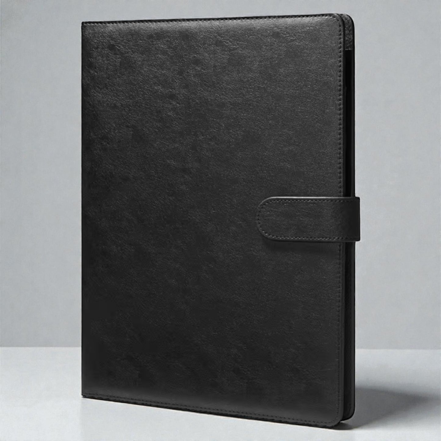 Custom Engraved Leatherette Padfolios | A4 Legal Pads Fit | Pockets & Card Holders | Magnetic Strap Closure