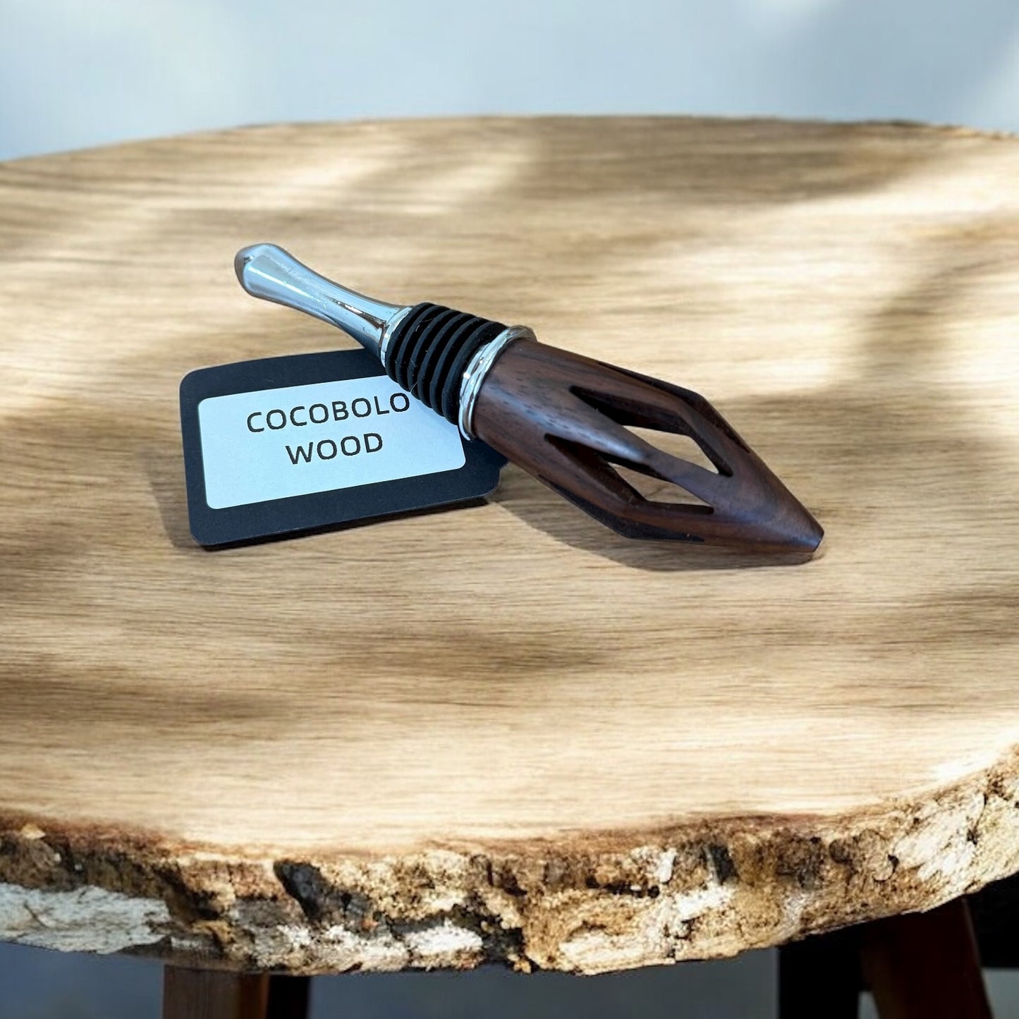 Handmade Wine Stoppers | Gift Boxed | Various Unique Woods