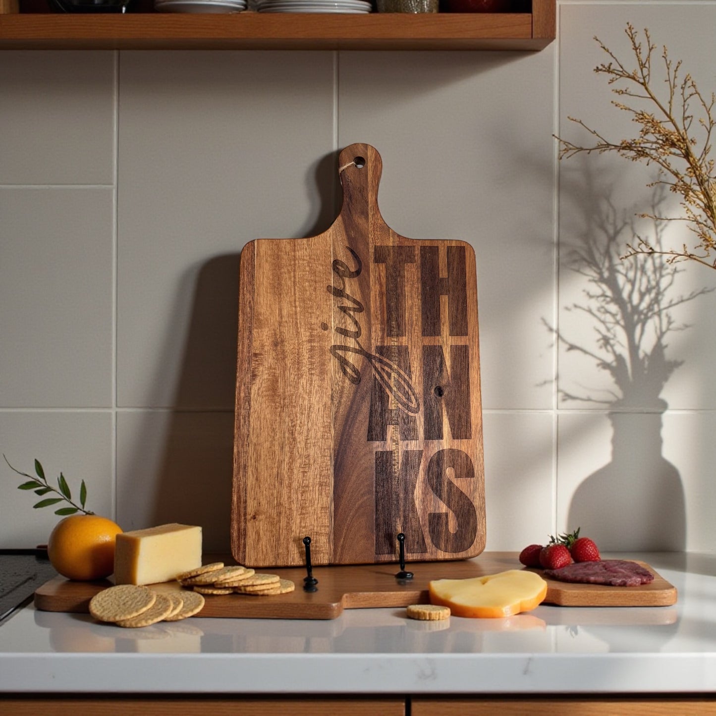 Custom Engraved Wooden Charcuterie & Cutting Boards | Various Sizes