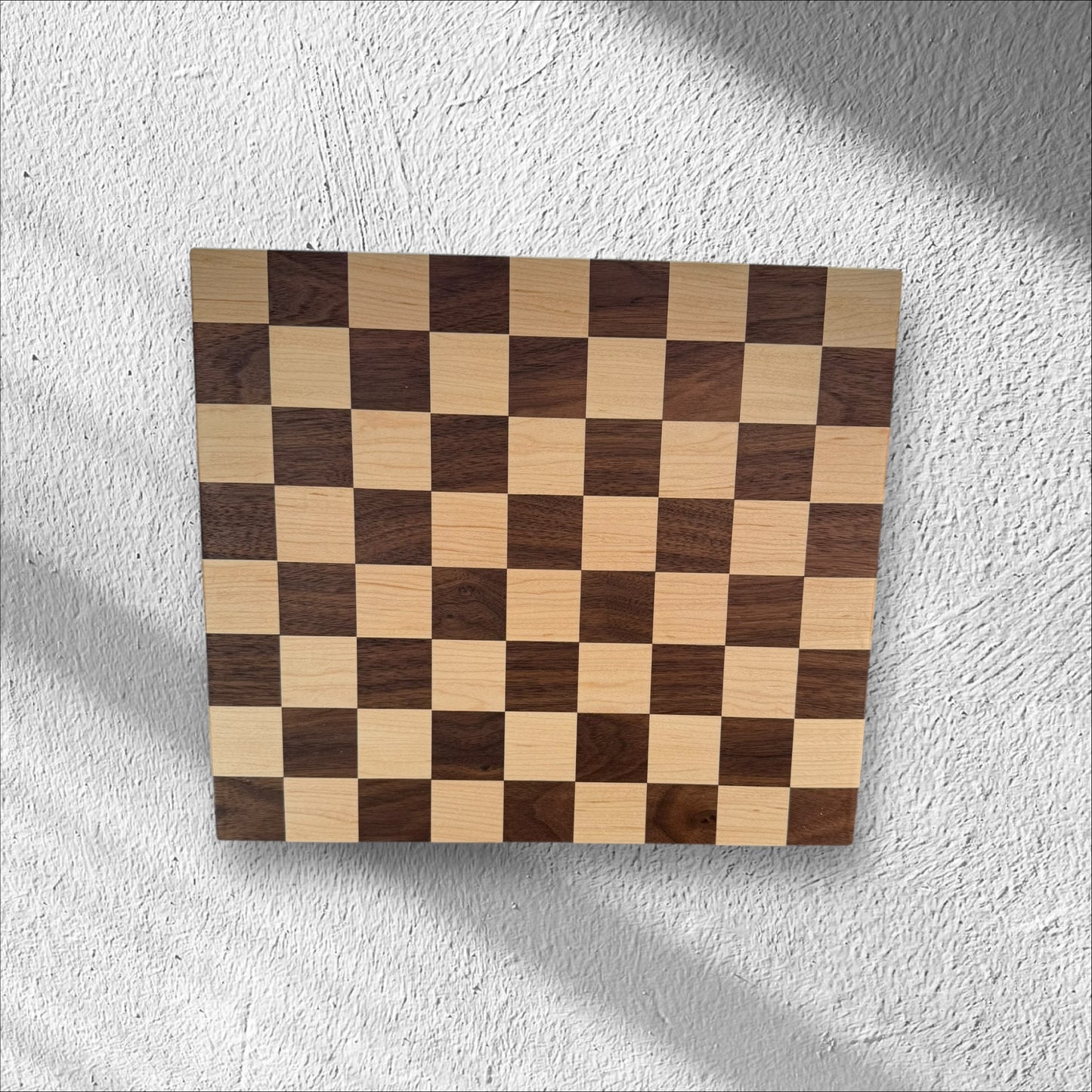 The Luxury Collection | Custom Designed and Handmade Cutting Boards | 14 x 12 Inches | Walnut, Maple & Sipo Wood