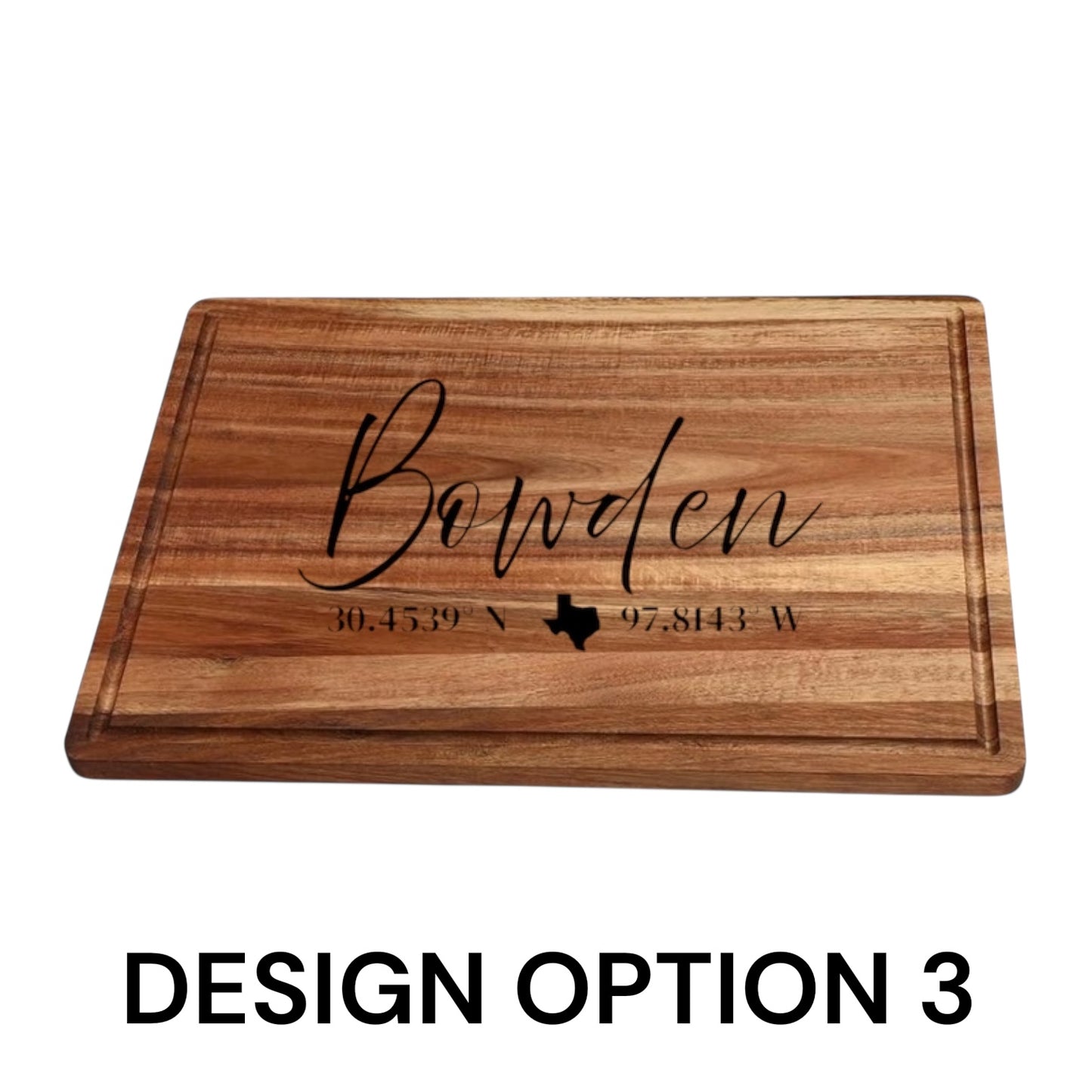 Personalized Engraved Cutting Boards | Company & Client Gifts | Three Size Options Available