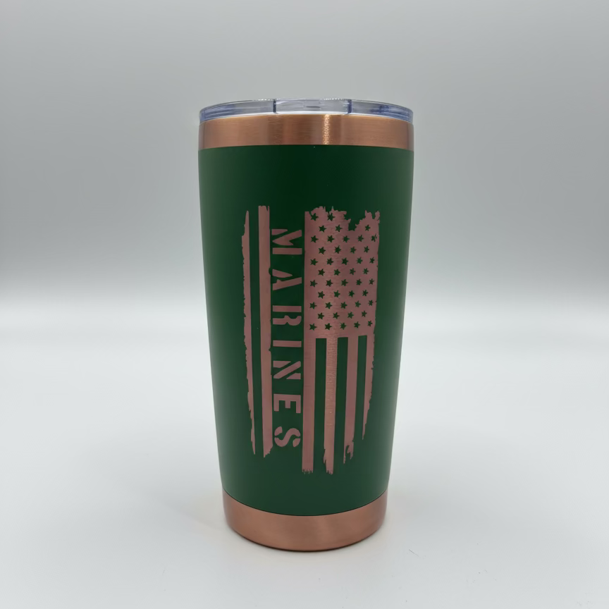 Travel Mug | 20oz | Gold/Copper Reveal | Custom Engraving Options Available