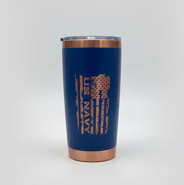 Travel Mug | 20oz | Gold/Copper Reveal | Custom Engraving Options Available