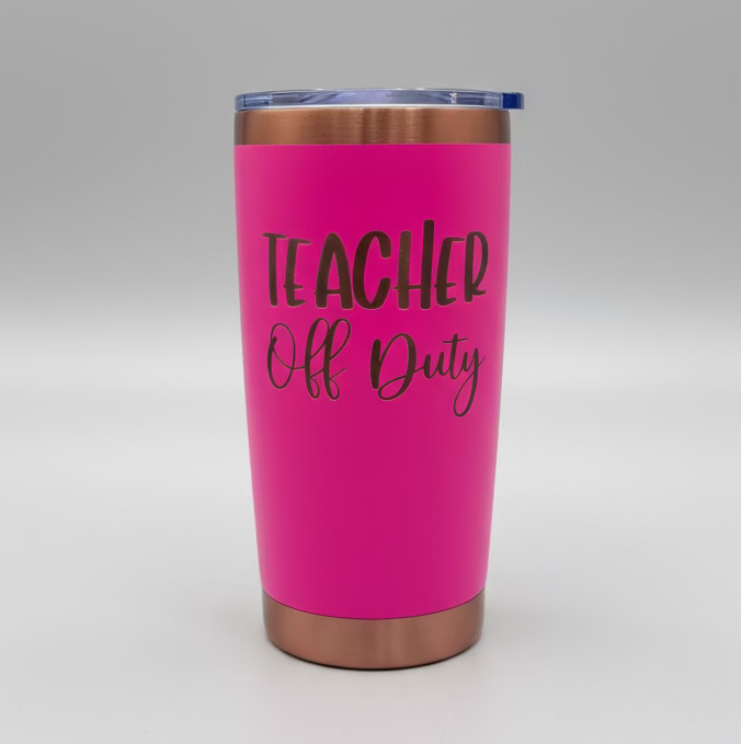 Travel Mug | 20oz | Gold/Copper Reveal | Custom Engraving Options Available