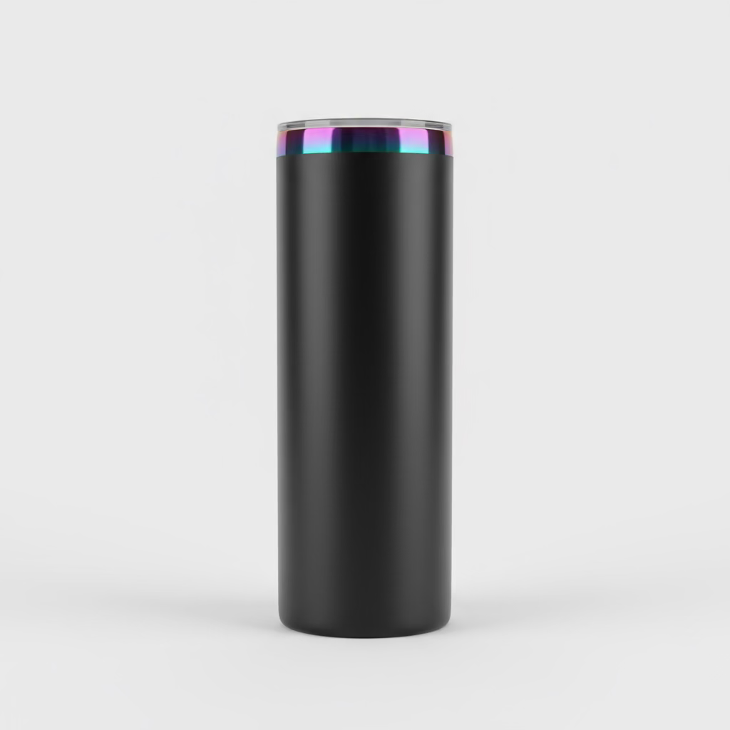 20oz Skinny Tumbler | Rainbow Reveal | Custom Engraving Options Available