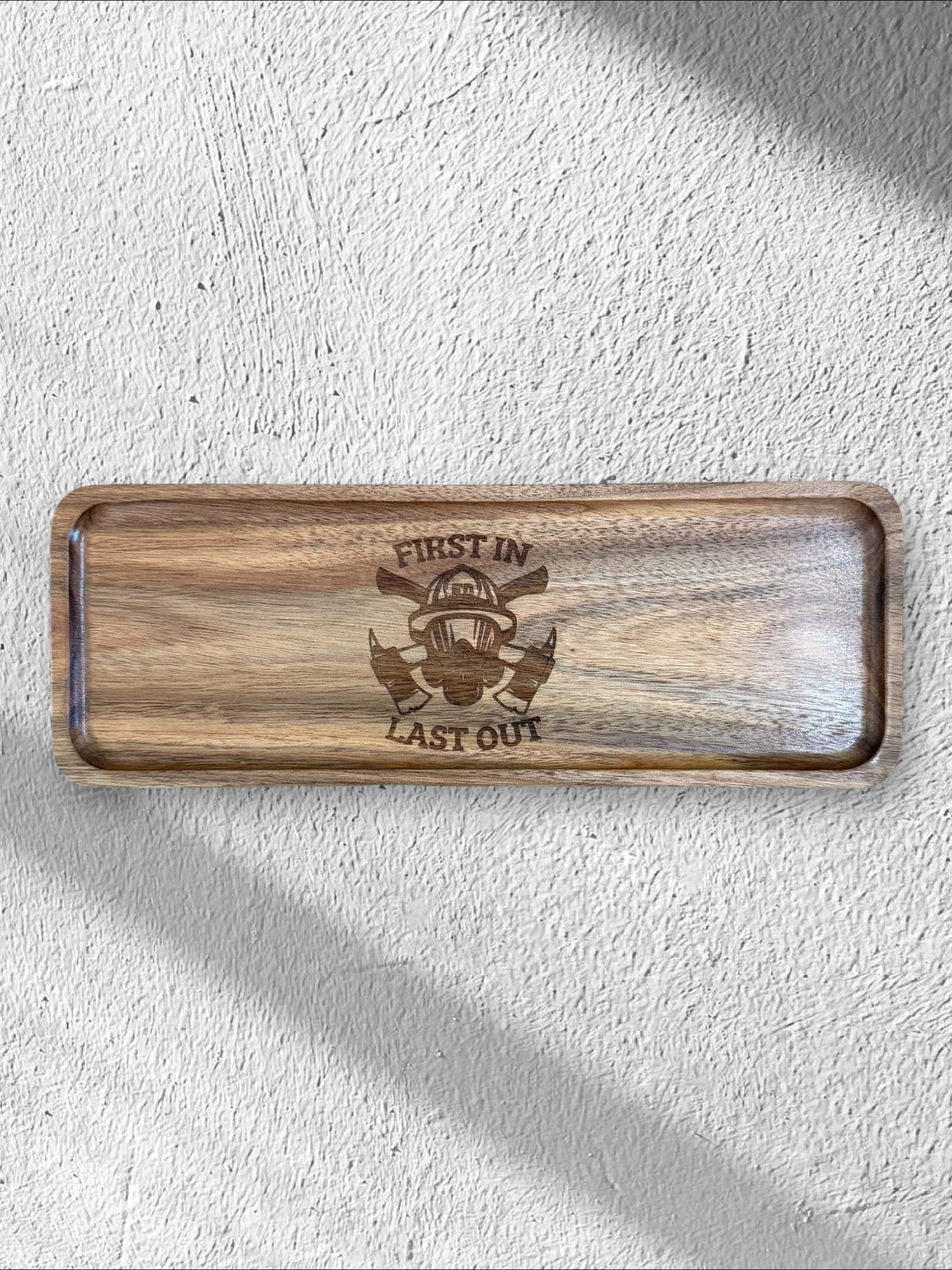 Custom Wooden Engraved Trays | 11 x 4 Inches